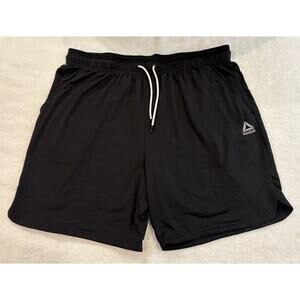 New Reebok Men's Legacy Core 9" Athletic Shorts - Size 2XL - Black
